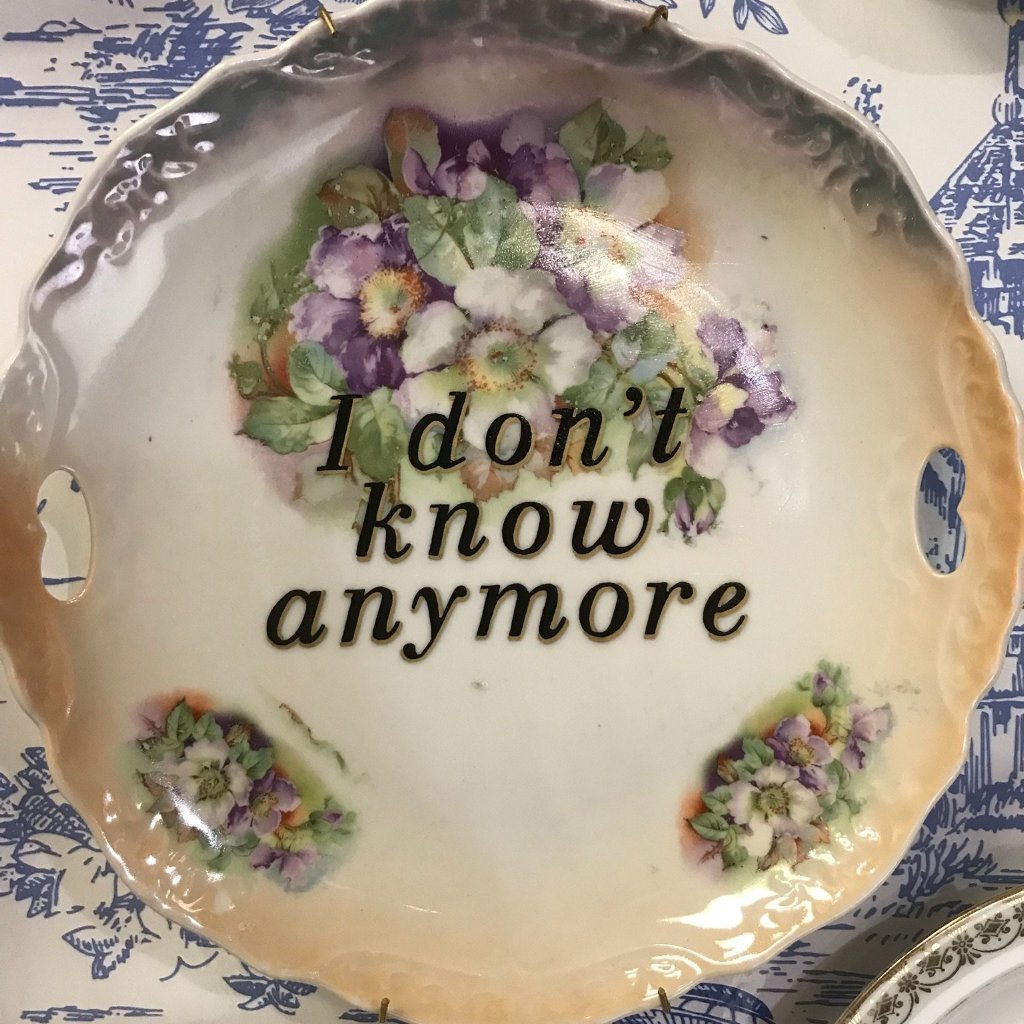 I don't know anymore
