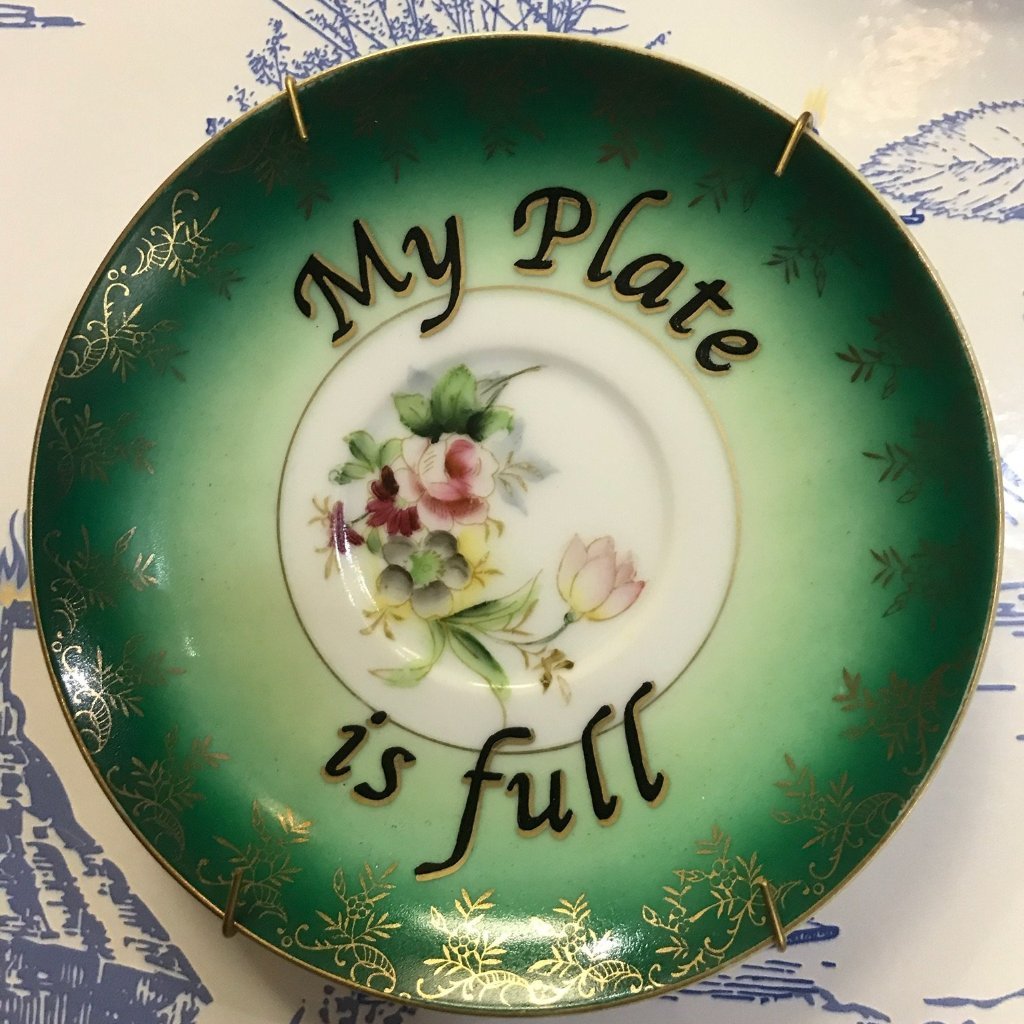 My Plate is Full